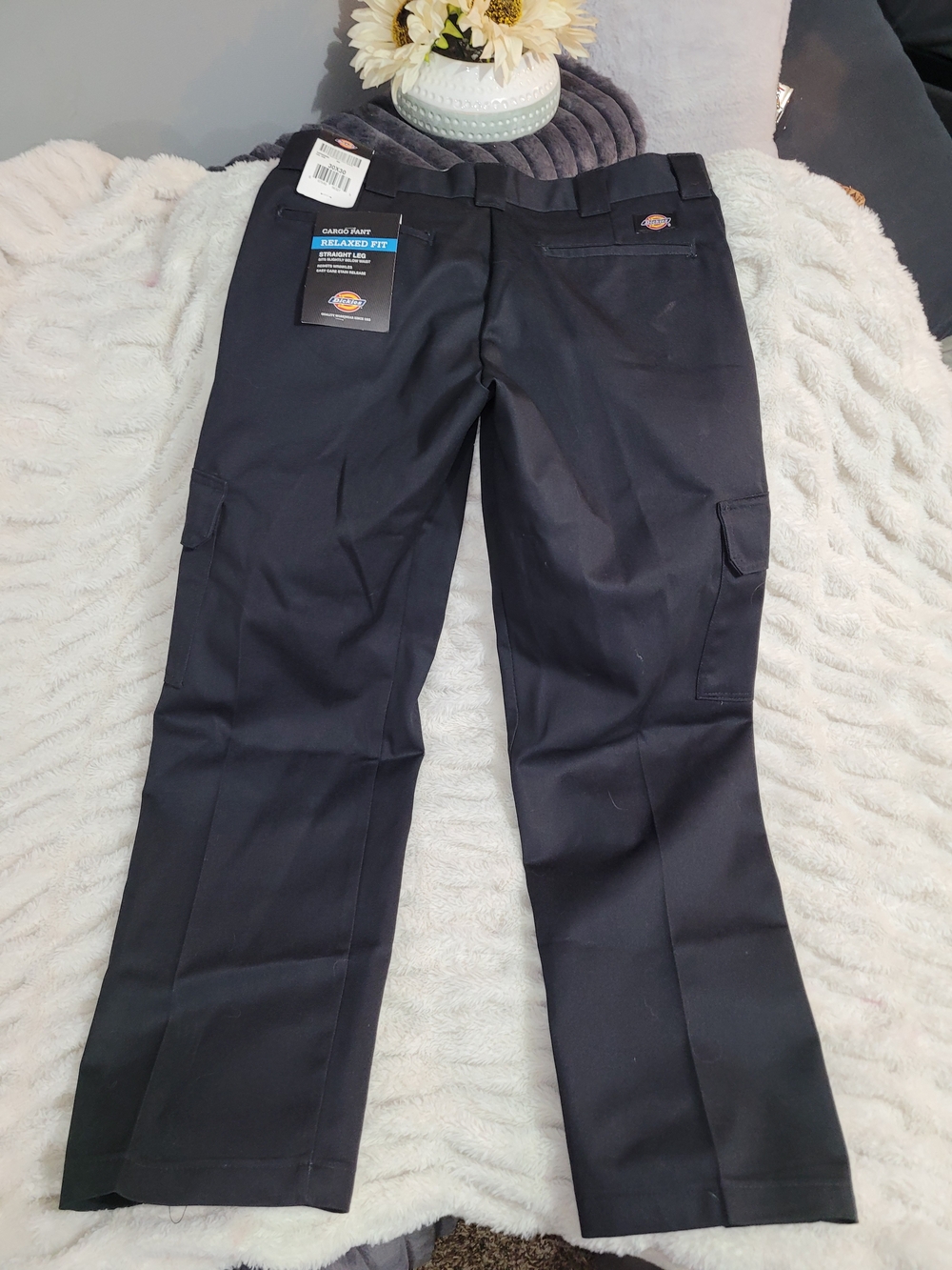 Dickies Black Cargo Work Pants